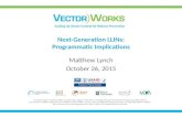 Next-Generation LLINs: Programmatic Implications Matthew Lynch October 26, 2015.