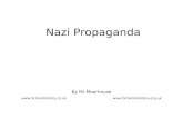 Nazi Propaganda By Mr Moorhouse .