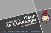 Dads for Life Gear UP Challenge Teacher’s Info Kit