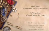 Welcome AP World History Students AP Student Curriculum Review