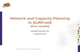 Network and Capacity Planning in SURFnet6 (first results) Ronald van der Pol TNC2009, 8-11 June 2009, Malaga, Spain.