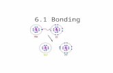 6.1 Bonding. Two Types of Bonding Ionic Bonding Covalent Bonding.