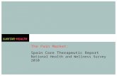 The Pain Market: Spain Core Therapeutic Report National Health and Wellness Survey 2010.