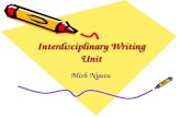Interdisciplinary Writing Unit Mish Nyutu. Georgia Writing Test Emergent Writer Developing writer Focusing writer Experimenting writer Engaging writer.