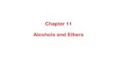Chapter 11 Alcohols and Ethers