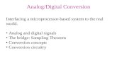 Analog/Digital Conversion