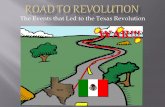 The Events that Led to the Texas Revolution