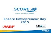 Encore Entrepreneur Day 2015. SBA Resources for America’s Entrepreneurs.