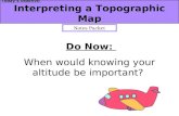 Interpreting a Topographic Map