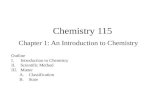 Chapter 1: An Introduction to Chemistry