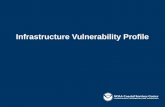 Infrastructure Vulnerability Profile. Objectives: To identify key infrastructure concerns related to the pre-defined hazards and issues Identify needed.