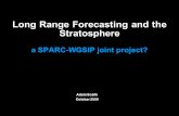 © Crown copyright Met Office Long Range Forecasting and the Stratosphere a SPARC-WGSIP joint project? Adam Scaife October 2009.