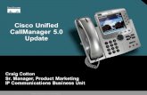 Cisco Unified CallManager 5.0 Update