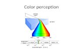 Color perception. Wrong representation wavelength sensibility.