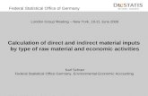 Federal Statistical Office of Germany © Federal Statistical Office of Germany, Environmental-Economical Accounting, 2006 London Group Meeting – New York,