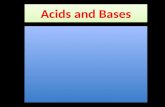 Acids and Bases. pH Color Chart: Acids and Bases.