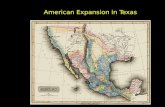 American Expansion in Texas
