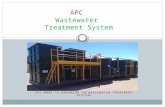 APC-MB05 IS ADVANCED IN WASTEWATER TREATMENT SYSTEMS APC Wastewater Treatment System.