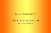 Solar Energy and the Atmosphere