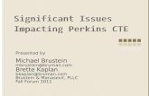 Presented by Michael Brustein Brette Kaplan Brustein & Manasevit, PLLC Fall Forum 2011.