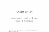 Chapter 24 Newborn Nutrition and Feeding All Elsevier items and derived items © 2014, 2010, 2006, 2002, Mosby, Inc., an imprint of Elsevier Inc.
