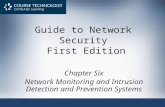 Guide to Network Security First Edition Chapter Six Network Monitoring and Intrusion Detection and Prevention Systems.