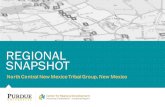 North Central New Mexico Tribal Group, New Mexico REGIONAL SNAPSHOT.