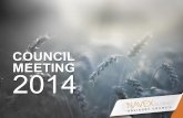 COUNCIL MEETING 2014. Short On Time & On the Go New Trends in Online Learning.