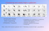 Clustering and dusty high-z galaxies Emanuele Daddi ESO-Garching (  NOAO-Tucson) Properties of K-selected z=2 galaxies (K20/GOODS/other surveys)  dusty.