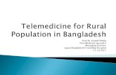 Telemedicine for Rural Population in Bangladesh