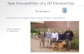 Sasha Kuntsevich, Nimrod Teneh, Vladimir. Pudalov, Teun Klapwijk Aknowlegments: A. Finkelstein Spin Susceptibility of a 2D Electron Gas M. Reznikov.