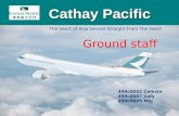 Cathay Pacific Cathay Pacific 499c0002 Celeste 499c0007 Judy 499c0025 Miu The Heart of Asia Service Straight From The Heart Ground staff.