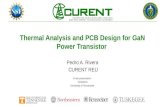 Thermal Analysis and PCB Design for GaN Power Transistor