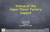 David Hitlin Discrete 08 Dec. 13, 2008 1 Status of the Super Flavor Factory Super B David Hitlin Discrete 08 Valencia December 13, 2008.