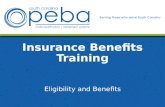 Insurance Benefits Training Eligibility and Benefits.