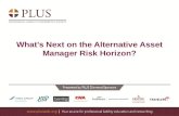 What’s Next on the Alternative Asset Manager Risk Horizon?
