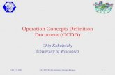 Oct 17, 2001SALT PFIS Preliminary Design Review1 Operation Concepts Definition Document (OCDD) Chip Kobulnicky University of Wisconsin.