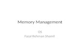 Memory Management OS Fazal Rehman Shamil. swapping Swapping concept comes in terms of process scheduling. Swapping is basically implemented by Medium.