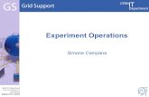CERN IT Department CH-1211 Genève 23 Switzerland  t Experiment Operations Simone Campana.