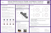 Visual Performance Fields and Motor Control Robert Faludi, Laurence Maloney & Marisa Carrasco - New York University 2AFC detection task 3 observers Target: