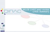 WLCG LHCC mini-review LHCb Summary. Outline m Activities in 2008: summary m Status of DIRAC m Activities in 2009: outlook m Resources in 2009-10 PhC2.