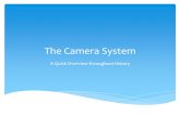 The Camera System A Quick Overview throughout History.