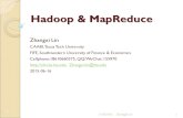 Hadoop & MapReduce Zhangxi Lin CAABI, Texas Tech University FIFE, Southwestern University of Finance & Economics Cellphone:18610660375, QQ/WeChat: 155970.