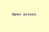 Open access. Author charges Reverse the business model, from output- paid, to input-paid Paid on acceptance/publication Reflect prestige of journals.