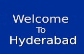 Welcome To Hyderabad. Before British in India Before independence.