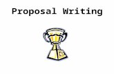 Proposal Writing. # 1:The title Choose a title that conveys information about your project. Avoid acronyms that have negative connotations. Make it Brief.