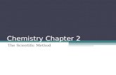 Chemistry Chapter 2 The Scientific Method. Goals: Describe the purpose of the scientific method Distinguish between qualitative and quantitative observations.