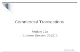 ©MNoonan2009 Commercial Transactions Module 11a Summer Session 201213.