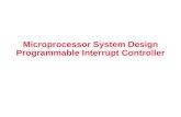 Microprocessor System Design Programmable Interrupt Controller.