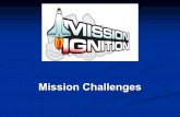 Mission Challenges. Village Baptist Church Stephanie Hale, Children’s Minister.